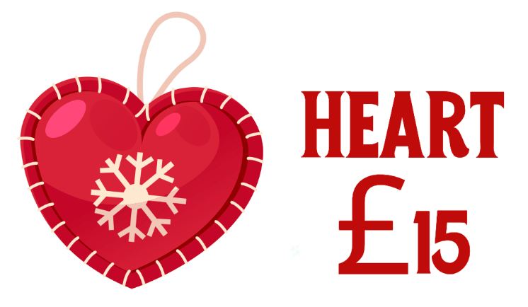 Christmas Heart £15