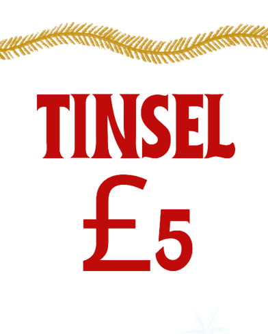 Christmas Tinsel £5